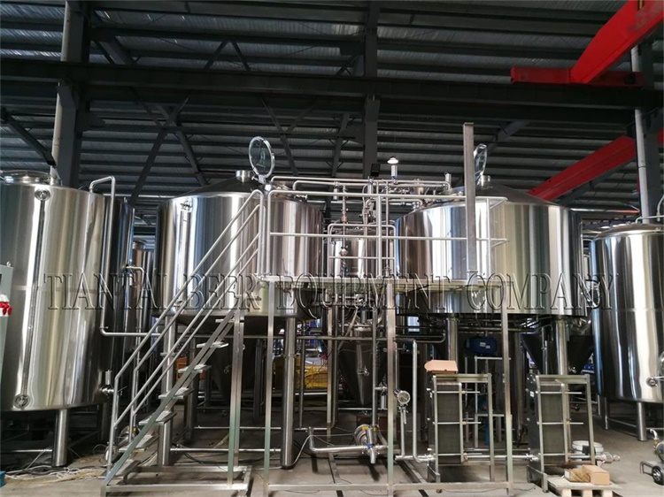 <b>2 Vessel- 3000L Brewhouse For USA Brewery</b>